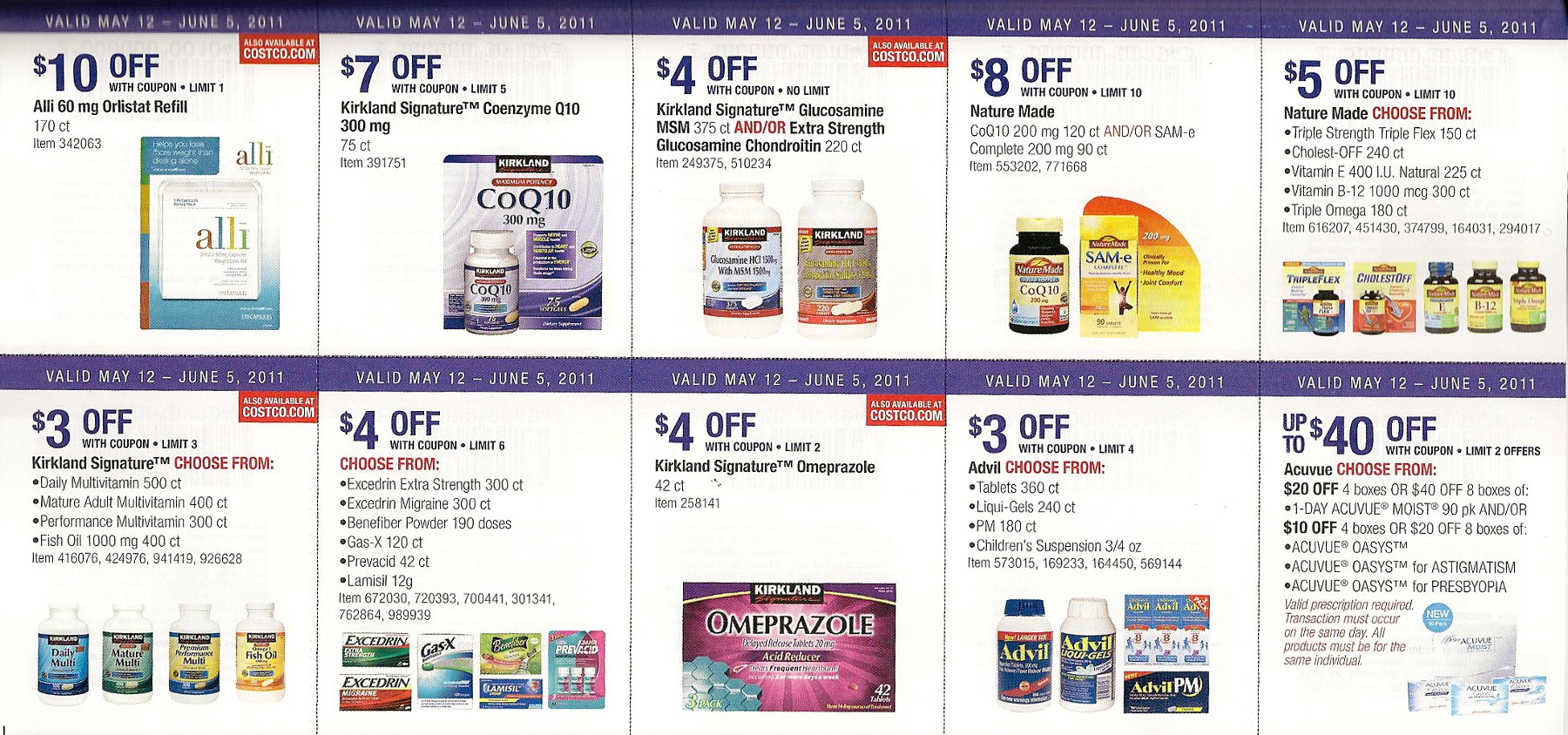 Coupon book full size page -> 7 <-