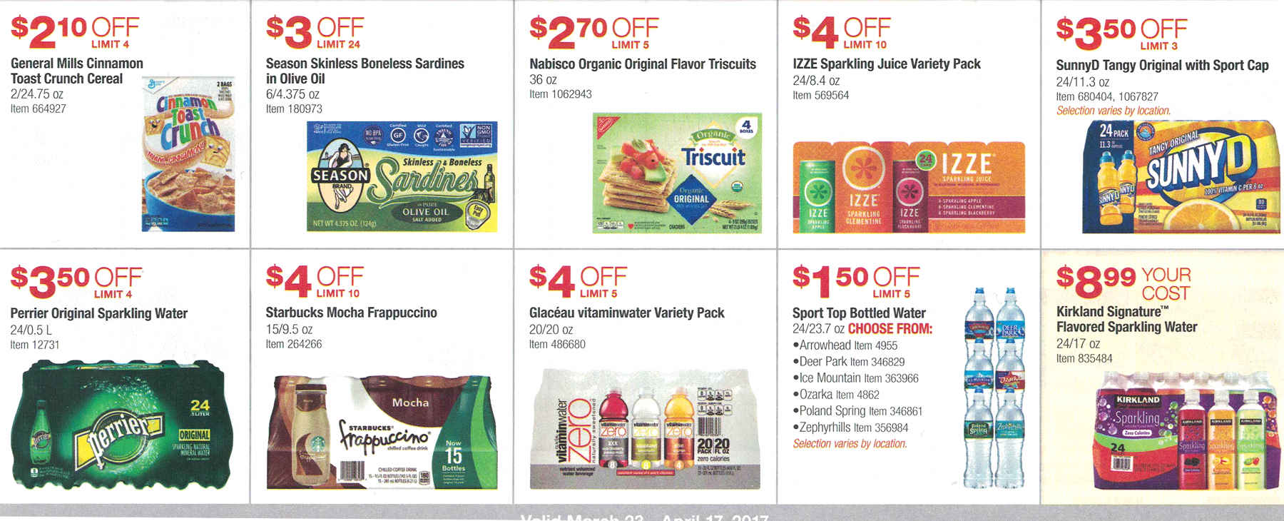 Coupon book full size page -> 8 <-